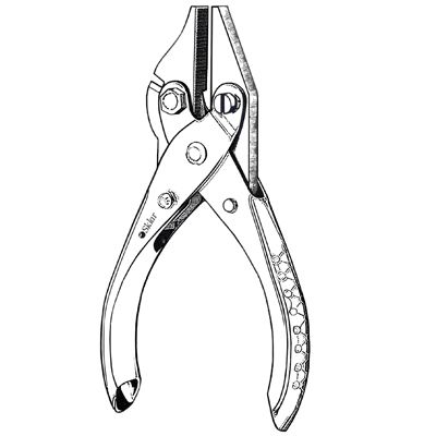 Parallel Pliers & Wire Cutter, Double-Action, 7 1/4" (18.4 Cm)